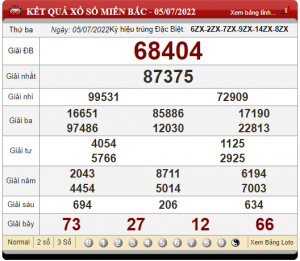 soi cầu ngày 06-07-2022